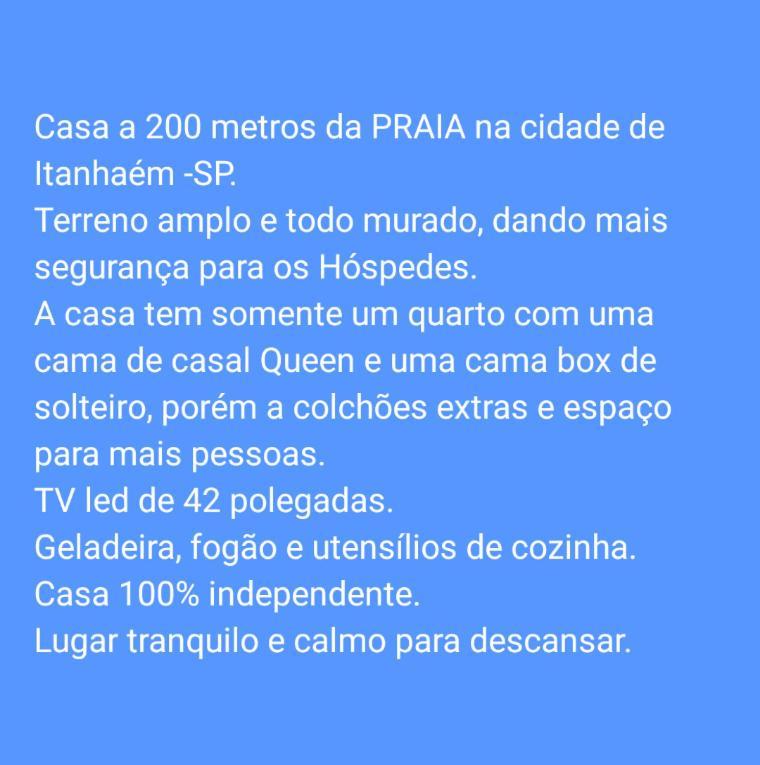 200M Da Praia, Piscina Itanhaem Ngoại thất bức ảnh